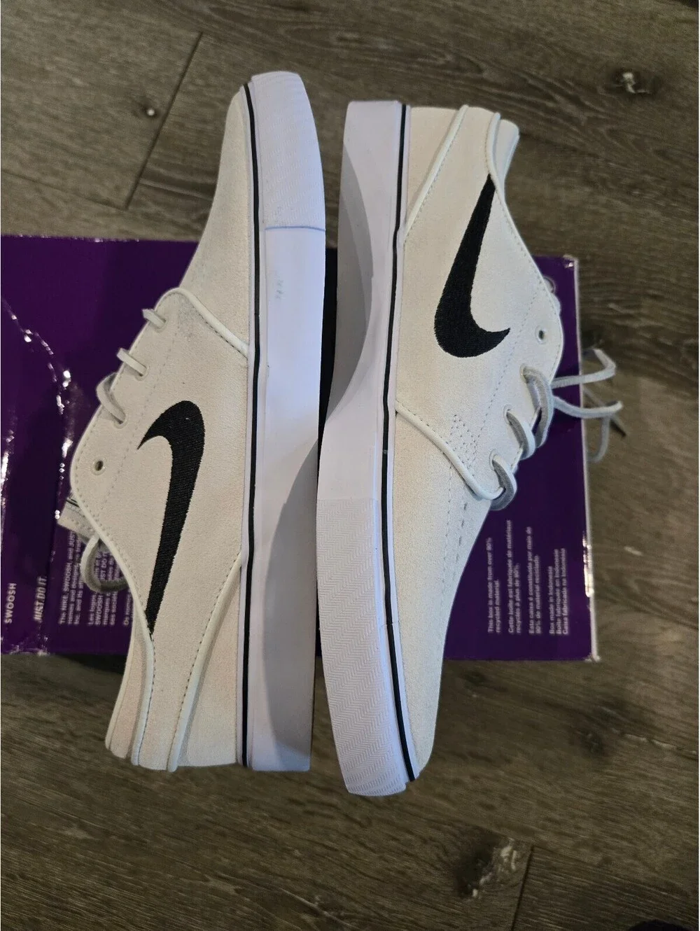Nike SB Janoski OG+ FD6757-100 Mens 8.5 Womens 10 White New No Lid
